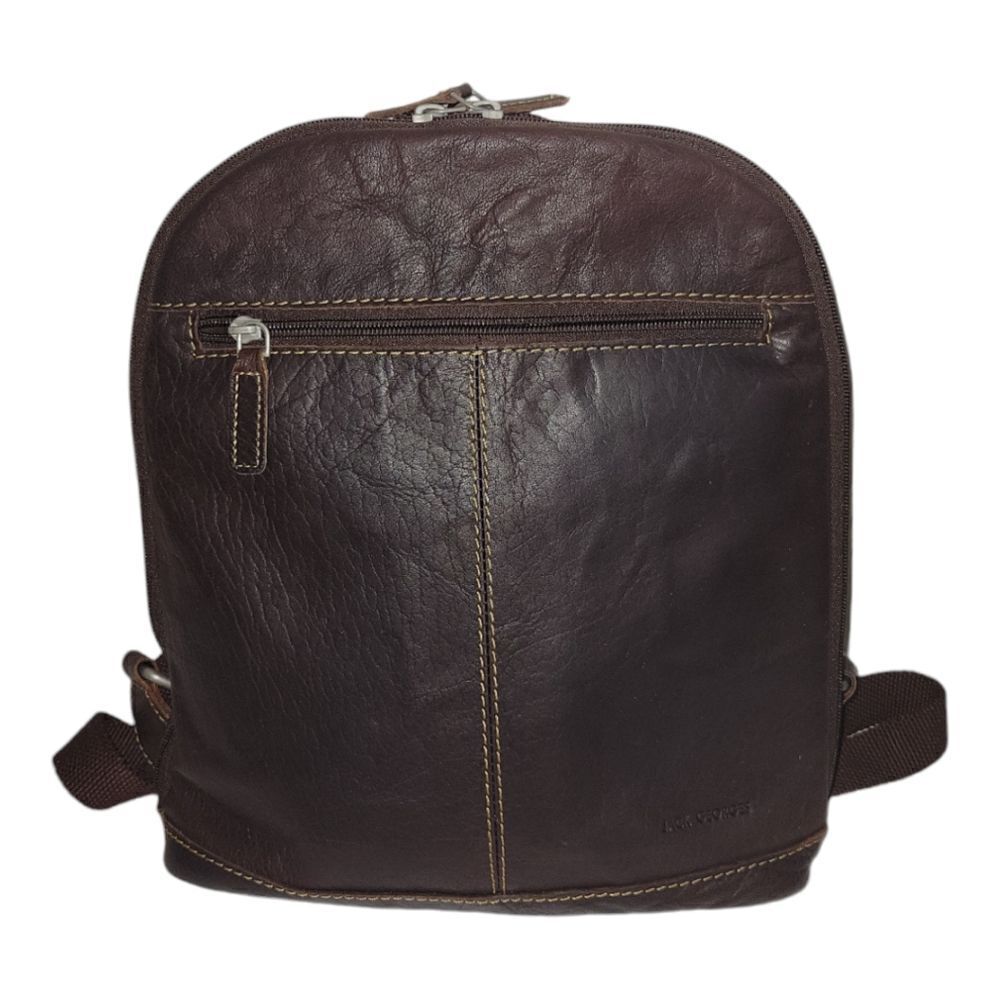Jack Georges VOYAGER SMALL CONVERTIBLE BACKPACK/CROSSBODY Brown